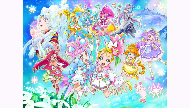 21年公開作 映画トロピカル ジュ プリキュア 雪のプリンセスと奇跡の指輪 ドライブインシアター イオンシネマ